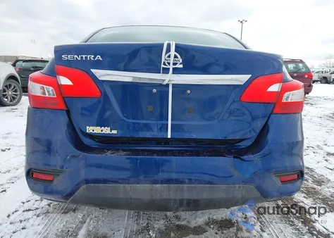 2017 Nissan Sentra S from USA, damaged, VIN 3N1AB7AP6HY294768